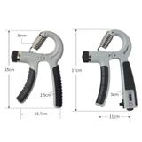  5-60KG Tay cầm có thể điều chỉnh Sức mạnh Cổ tay Máy tập thể dục Cổ tay Màu cam Đen 
