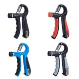  5-60KG Tay cầm có thể điều chỉnh Sức mạnh Cổ tay Máy tập thể dục Cổ tay Màu xám Đen Có thể đếm được 