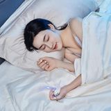  Hỗ trợ ngủ xung dòng vi mô cầm tay có thể sạc lại (Trắng) 