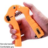  Tay cầm đếm có thể điều chỉnh Thiết bị tập thể dục ngón tay (Đen) 