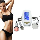  Thiết bị nổ tan mỡ siêu âm 3 trong 1 40K Thiết bị làm đẹp bằng tần số vô tuyến Tay cầm bằng nhựa (phích cắm AU) 