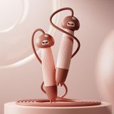  T004 Phim hoạt hình Dây trượt học sinh có thể điều chỉnh silicone, Kiểu dáng: Dây PVC (Màu nâu) 