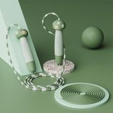  Dây trượt học sinh có thể điều chỉnh bằng silicon hoạt hình T004, Kiểu dáng: Sử dụng kép (Màu xanh lá cây) 