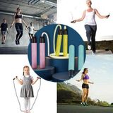  Nhảy dây phát sáng Bài tập thể dục Huấn luyện đua xe cho học sinh (Xanh lam) 