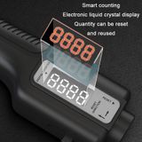  10-100KG Tập luyện cơ bắp tay cầm điện tử có thể điều chỉnh (Đen) 