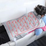  Bảo vệ vai được sưởi ấm Bảo vệ cổ Bảo vệ bằng điện Khăn choàng sưởi điện Chăn điện AU phích cắm (Xám đậm) 