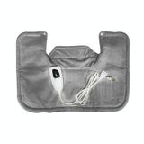  Khăn choàng giữ nhiệt bằng điện trên lưng và cổ phích cắm của Mỹ (Xám đậm) 