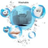  Khăn choàng giữ nhiệt bằng điện trên lưng và cổ phích cắm của Mỹ (Xám đậm) 