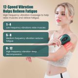  Bảng massage điện 9 Gear Red Bian Stone (Trắng) 