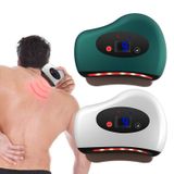  12 bánh răng Bian đá đỏ Bảng massage điện (Màu xanh lá cây) 