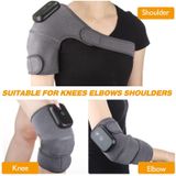  Liệu pháp sưởi ấm bằng điện Đầu gối Máy mát xa Rung Đệm đầu gối (Xám) 