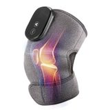  Liệu pháp sưởi ấm bằng điện Đầu gối Máy mát xa Rung Đệm đầu gối (Xám) 