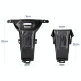  Rhinowalk X20516 1.2L Ba chiều không cần dụng cụ Lắp đặt Túi đựng xe đạp không thấm nước (Đen) 