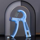  Máy tập thể dục Máy tập sức bền cánh tay Máy kéo ngón tay Máy tập sức bền Cơ đếm-Màu xanh 