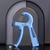  Máy tập thể dục Máy tập sức bền cánh tay Máy kéo tay nắm ngón tay Máy tập sức bền Nắp cao su-Màu xanh 