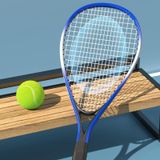  Vợt Tennis Huấn luyện viên Người mới bắt đầu Phục vụ Bộ Vợt Tennis Rebound Đơn (Vợtx1 + Basex1 + Tennisx3 + Cao su cầm tayx3) 