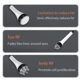  Beemyi 3 trong 1 Máy giảm béo cơ thể bằng sóng siêu âm 40K Thiết bị làm đẹp RF Thiết bị làm đẹp AU Plug 