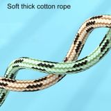  Tay cầm bằng gỗ Dây nhảy có thể điều chỉnh cho trẻ em Cô gái đỏ (Dây bông) 