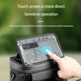  Bánh xe UP 4.5L Túi trước cho xe đạp đa chức năng, Kiểu dáng: Phần gấp Màu đen 