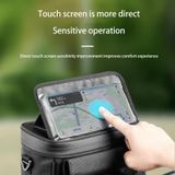  Bánh xe UP 4,5L Túi trước cho xe đạp đa chức năng, Kiểu dáng: Màu xám đậm thông thường 