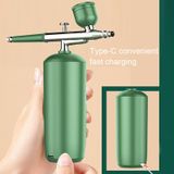  Máy phun tại nhà cầm tay Dụng cụ làm đẹp dưỡng ẩm oxy cao áp (2133 Green) 