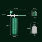  Dụng cụ phun Nano áp suất cao Trang chủ Xịt dưỡng ẩm cầm tay (Cỏ xanh) 