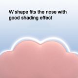  Mặt nạ mắt 3D Cloud Ice Silk Slow Rebound Memory Foam Sleep Comfort Eye Mask (Tím) 