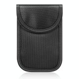  Double Buckle Car Key Signal Shield Túi Anti-Magnetic Thẻ RFID Case (Màu đen) 