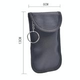  Double Buckle Car Key Signal Shield Túi Anti-Magnetic Thẻ RFID Case (Màu đen) 