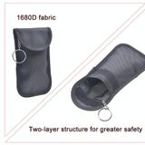  Double Buckle Car Key Signal Shield Túi Anti-Magnetic Thẻ RFID Case (Màu đen) 