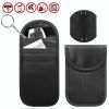  Double Buckle Car Key Signal Shield Túi Anti-Magnetic Thẻ RFID Case (Màu đen) 