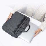  BANGE BG-2558 Túi xách Laptop chống mài mòn sức chứa lớn, Size: S (Đen) 