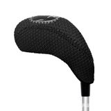 10 CÁI / Bộ 15X7 Mũ đội đầu Câu lạc bộ Golf chống nước và chống mài mòn Neoprene (Màu đen) 