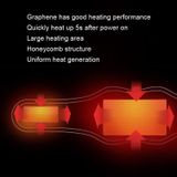  Đai sưởi vật lý trị liệu bằng nhiệt Graphene USB 5V (Xám) 