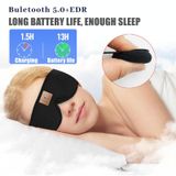  Mặt nạ mắt Bluetooth 3D Sleep Blackout Eye Shield Có thể nghe nhạc và trả lời điện thoại (Màu đen) 