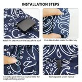  Tai nghe ngủ Headband không dây để đào tạo Yoga Chạy Thiền khi ngủ (Màu xanh đậm) 