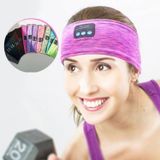  Music Headband Bluetooth Eye Mask Yoga Running Tai nghe ngủ (Màu hồng) 