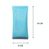  D8649-240 2 cái Túi đựng kính chống nước di động bằng da PU Bullet, Màu: Tím 