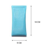  D8649-240 2 cái Túi đựng kính chống nước di động bằng da PU Bullet, Màu sắc: Vàng 