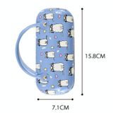  Hộp kính trẻ em cầm tay chống căng thẳng hoạt hình dễ thương T2911 (Xanh dương nhạt) 