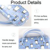  Hộp kính trẻ em cầm tay chống căng thẳng hoạt hình dễ thương T2911 (Xanh dương nhạt) 