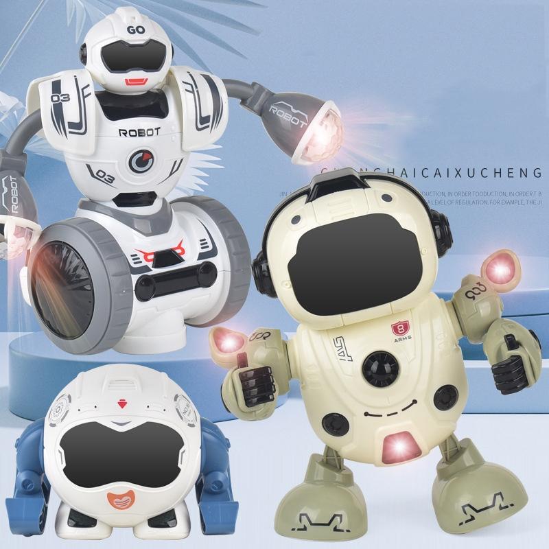 Robot Bailarín Giratorio - ¡Música y Luces para Horas de Diversión! - ROBOT BAILARIN GIRATORIO-MUSICAL