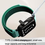  S3 đeo tay siêu nhỏ Dụng cụ ngủ xung thông minh hiện tại (Xanh lục) 