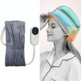  K2009 Air Wave Head Massage Thiết bị làm nóng Nén túi khí Dụng cụ massage khi ngủ tại nhà (Màu xám) 