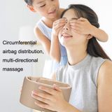  Máy mát xa đầu JKQ-121 Đa chức năng Máy nén nóng Nhức đầu Hỗ trợ giấc ngủ Dụng cụ trị liệu đầu (Màu hồng) 