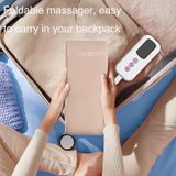  Máy mát xa đầu JKQ-121 Đa chức năng Máy nén nóng Nhức đầu Hỗ trợ giấc ngủ Dụng cụ trị liệu đầu (Màu hồng) 