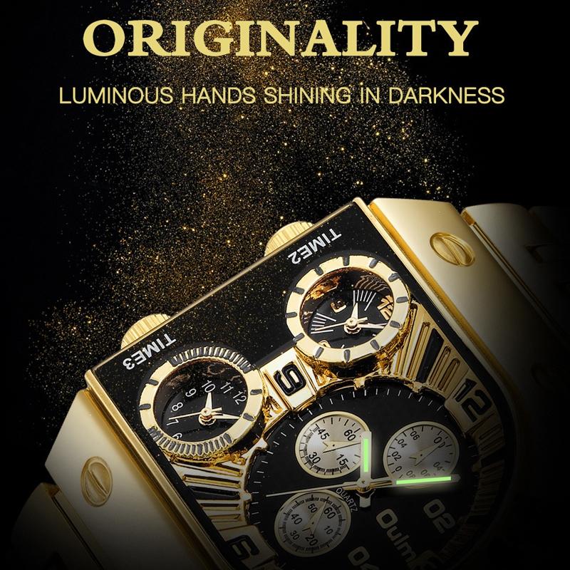 Reloj Casual Oulm 9115 para Caballero: Elegancia y Precisión en tu Muñeca - Reloj Casual Oulm 9115 Para Caballero