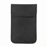  Túi che chắn tín hiệu chống bức xạ điện thoại di động chống mài mòn nam châm 6,5 inch (Màu đen) 
