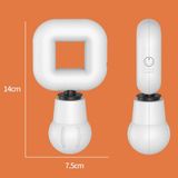  TS201 Square Muscle Relaxation Wireless Fascia Gun Mini Portable Portable Massager (Màu đen) 