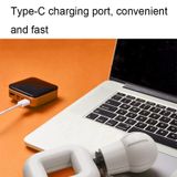  TS201 Square Muscle Relaxation Wireless Fascia Gun Mini Portable Portable Massager (Màu đen) 